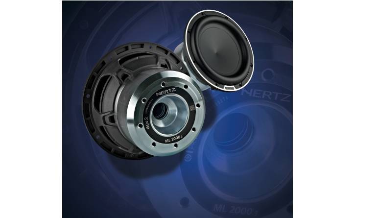 Saubere Sache: Hertz ML 2000.3, Bild 1 Car-Hifi Subwoofer Chassis Hertz ML 2000.3 im Test, Bild 1