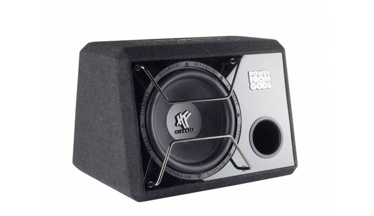 Hifonics HFI 400, Bild 1 Car-Hifi Subwoofer Gehäuse Hifonics HFI 400 im Test, Bild 1
