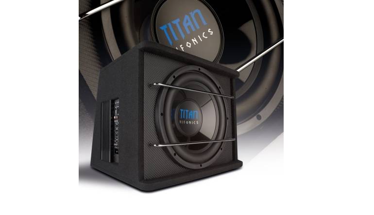 Car Hifi Subwoofer Aktiv Hifonics TSA300R im Test, Bild 1