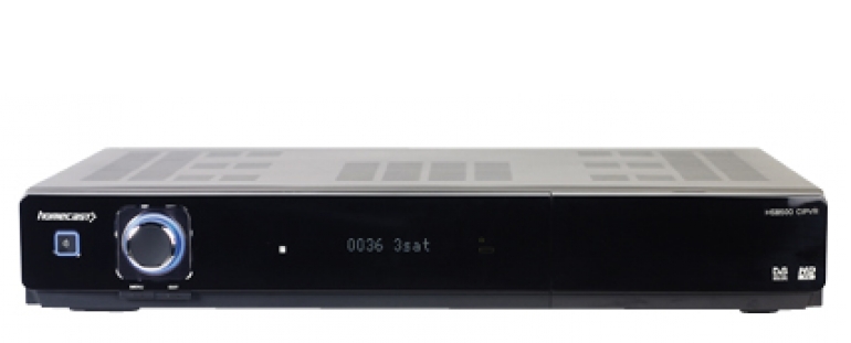 Sat Receiver mit Festplatte Homecast HS8500CIPVR im Test, Bild 1