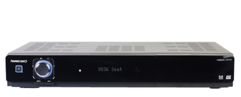 Homecast HS8500CIPVR, Bild 1 Sat Receiver mit Festplatte Homecast HS8500CIPVR im Test, Bild 1