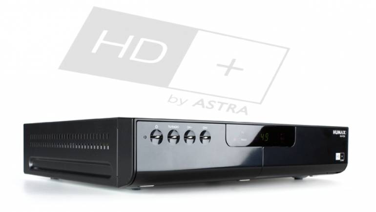 gut HD-Fox Test Festplatte Sat sehr Receiver - HD+ Humax - im ohne