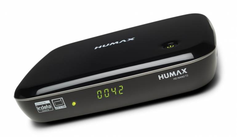 Interaktives Antennenfernsehen: Humax HD NANO T2, Bild 1 DVB-T Receiver ohne Festplatte Humax HD NANO T2 im Test, Bild 1