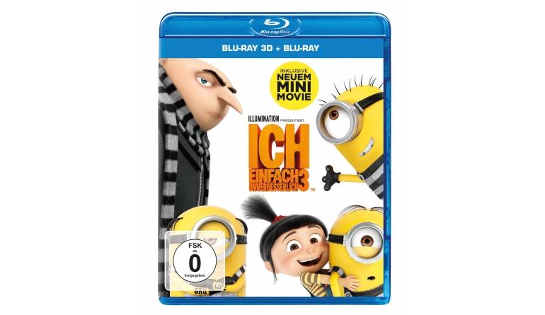 Blu-ray Film Ich – Einfach unverbesserlich 3 (3D + 2D) (Universal) im Test, Bild 1