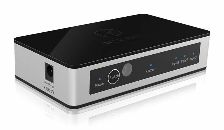 Schnell geschaltet: Icybox IB-SW3011, Bild 1 Zubehör Heimkino Icybox IB-SW3011 im Test, Bild 1