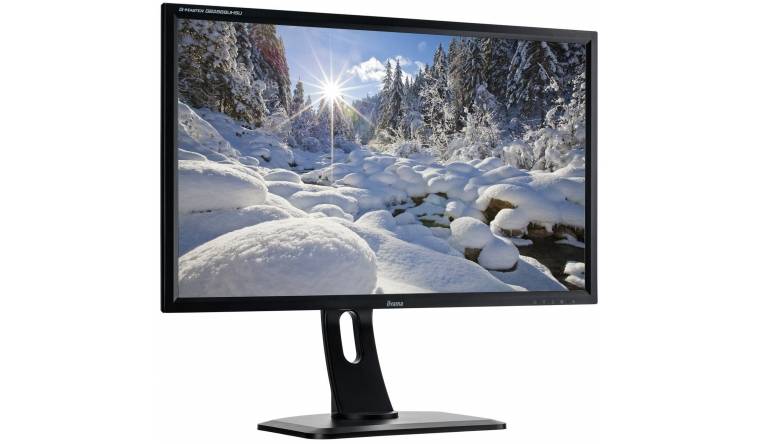 Rennmaschine: iiyama GB2888UHSU-B1 Gold Phoenix, Bild 1 Monitore iiyama GB2888UHSU-B1 Gold Phoenix im Test, Bild 1