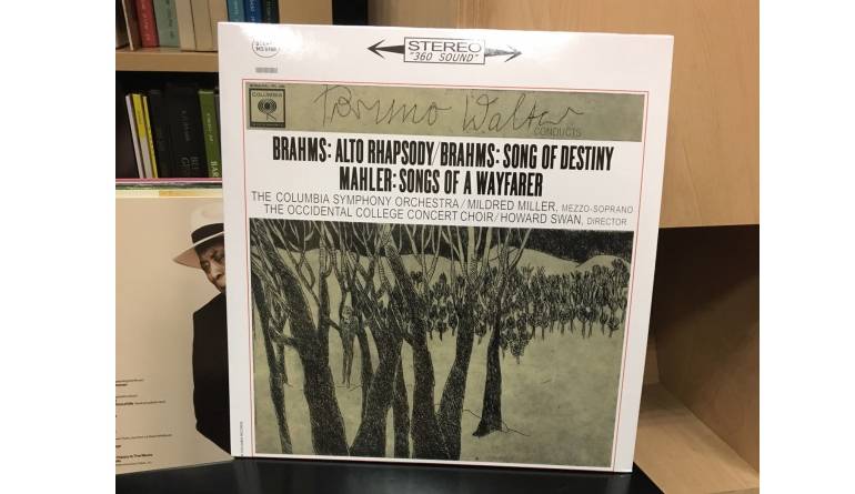 Schallplatte Johannes Brahms, Gustav Mahler – Lieder – Mildred Miller – Columbia Orchestra, Bruno Walter – Occidental College Concert Choir, Howard Swan (Columbia/Speakers Corner) im Test, Bild 1