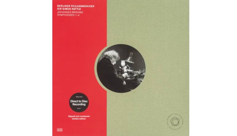 Johannes Brahms Symphonien 1–4 - Interpreten: Berliner Philharmoniker, Dirigent: Simon Rattle: Johannes Brahms Symphonien 1–4 - Interpreten: Berliner Philharmoniker, Dirigent: Simon Rattle (Berliner Philharmoniker Recordings), Bild 1 Schallplatte Johannes Brahms Symphonien 1–4 - Interpreten: Berliner Philharmoniker, Dirigent: Simon Rattle (Berliner Philharmoniker Recordings) im Test, Bild 1