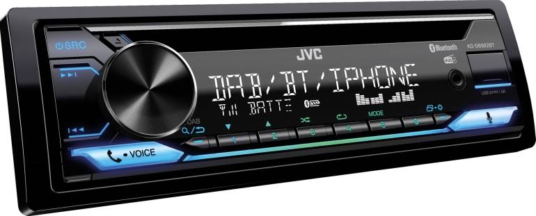 CD-Receiver von JVC: JVC KD-DB922BT, Bild 1 1-DIN-Autoradios JVC KD-DB922BT im Test, Bild 1