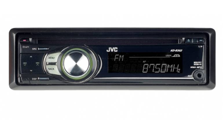 1-DIN-Autoradios JVC KD-R302 im Test, Bild 1