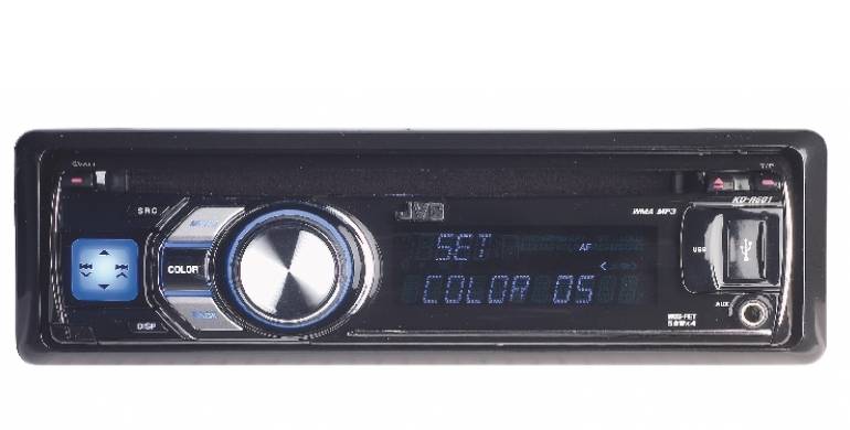 JVC KD-R601, Bild 1 1-DIN-Autoradios JVC KD-R601 im Test, Bild 1