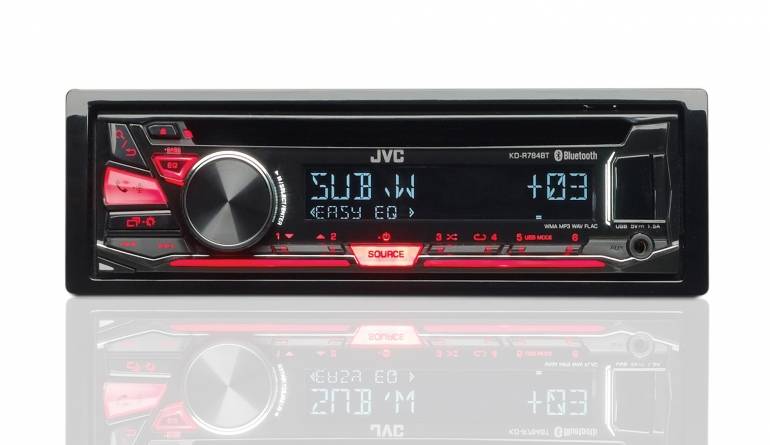 Multitalent: JVC KD-R784BT, Bild 1 1-DIN-Autoradios JVC KD-R784BT im Test, Bild 1