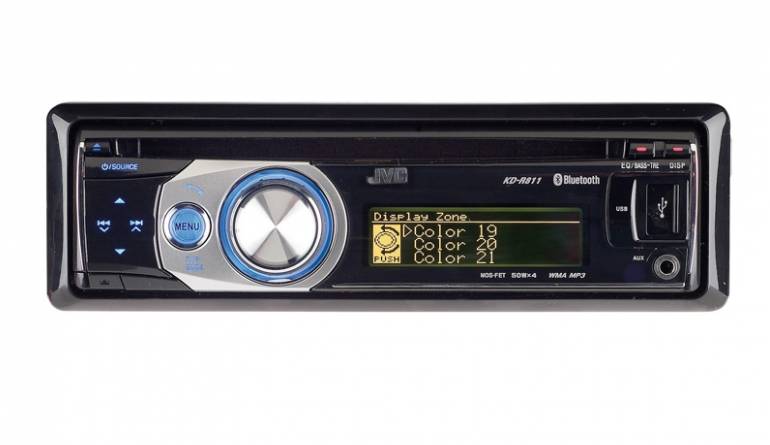 JVC KD-R811, Bild 1 1-DIN-Autoradios JVC KD-R811 im Test, Bild 1