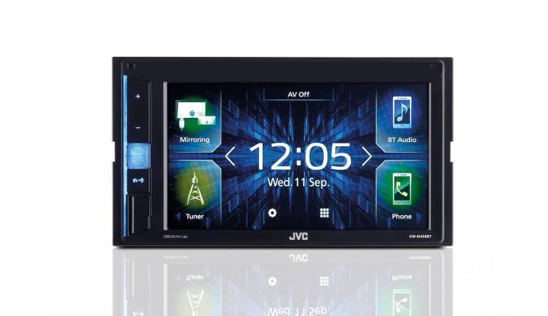 USB-Mirroring: JVC KW-M450BT, Bild 1 Moniceiver JVC KW-M450BT im Test, Bild 1