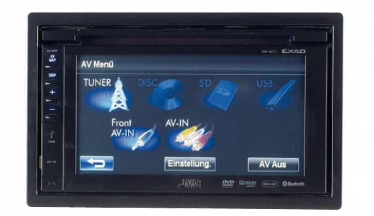 JVC VC KW-NT1, Bild 1 Naviceiver JVC VC KW-NT1 im Test, Bild 1