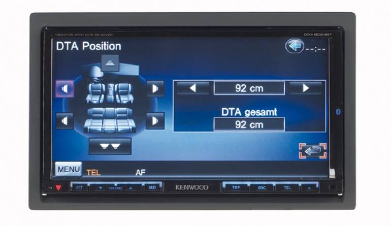 Kenwood DDX8024BT, Bild 1 Moniceiver Kenwood DDX8024BT im Test, Bild 1