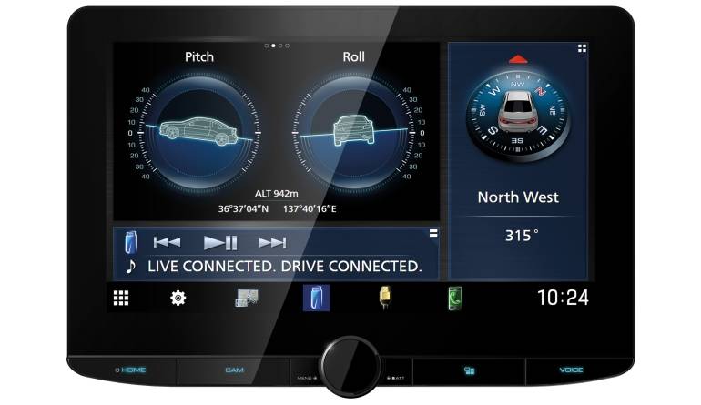 Moniceiver der Extraklasse: Kenwood DMX9724XDS, Bild 1 Autoradio Moniceiver Kenwood DMX9724XDS im Test, Bild 1