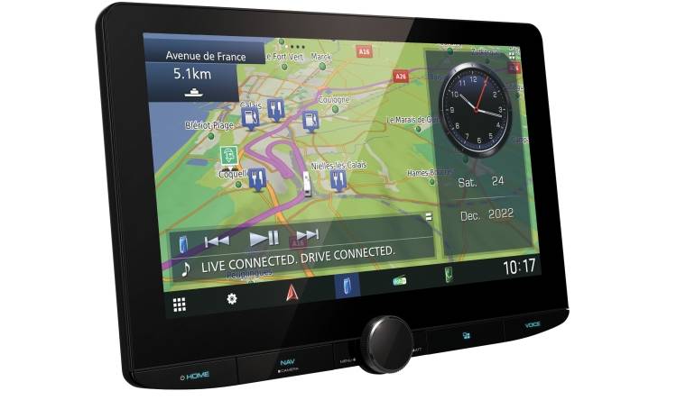 Highend Camper-Navi: Kenwood DNR992RVS, Bild 1 Autoradio Naviceiver Kenwood DNR992RVS im Test, Bild 1