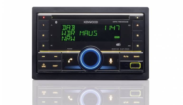 2-DIN-Autoradios Kenwood DPX-7200DAB im Test, Bild 1