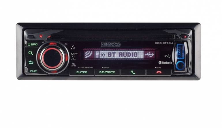 1-DIN-Autoradios Kenwood KDC-BT50U im Test, Bild 1