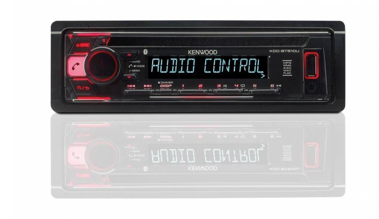 1-DIN-Autoradios Kenwood KDC-BT510U im Test, Bild 1