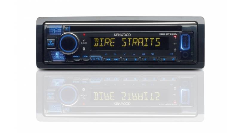 Farbwahl: Kenwood KDC-BT530U, Bild 1 1-DIN-Autoradios Kenwood KDC-BT530U im Test, Bild 1