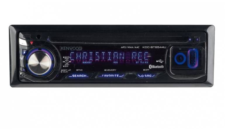 1-DIN-Autoradios Kenwood KDC-BT6544U im Test, Bild 1