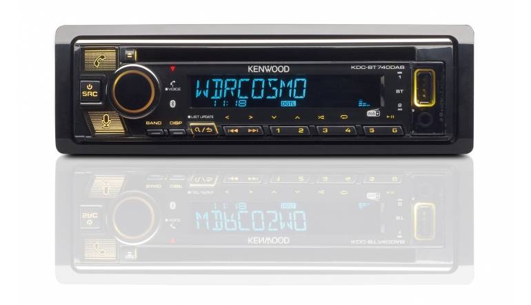 1-DIN-Autoradios Kenwood KDC-BT740DAB im Test, Bild 1