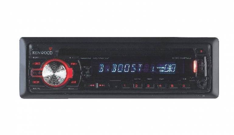 Kenwood KDC-W4044UA, Bild 1 1-DIN-Autoradios Kenwood KDC-W4044UA im Test, Bild 1