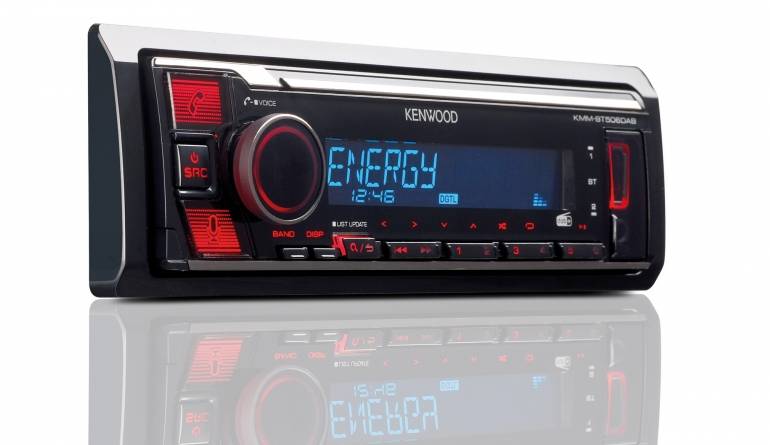 1-DIN-Autoradios Kenwood KMM-BT506DAB im Test, Bild 1