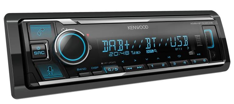 1-DIN-Autoradios Kenwood KMM-BT508DAB im Test, Bild 1