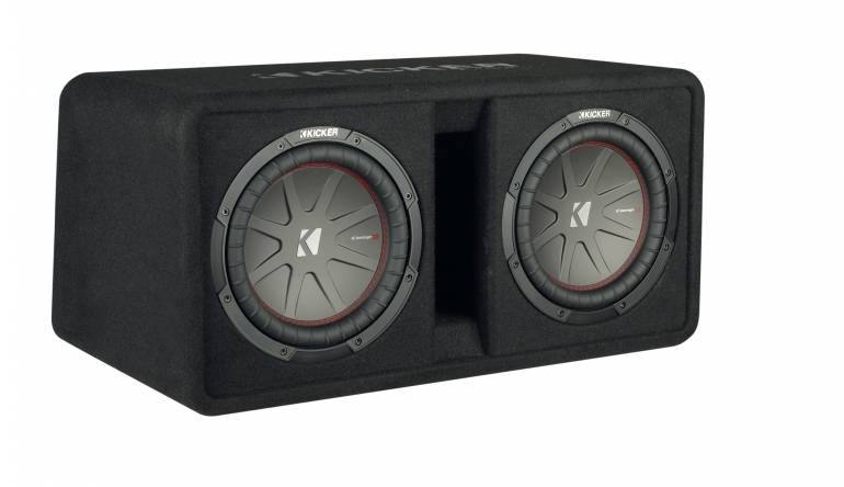 Kicker DCWR102, Bild 1 Car-Hifi Subwoofer Gehäuse Kicker DCWR102 im Test, Bild 1