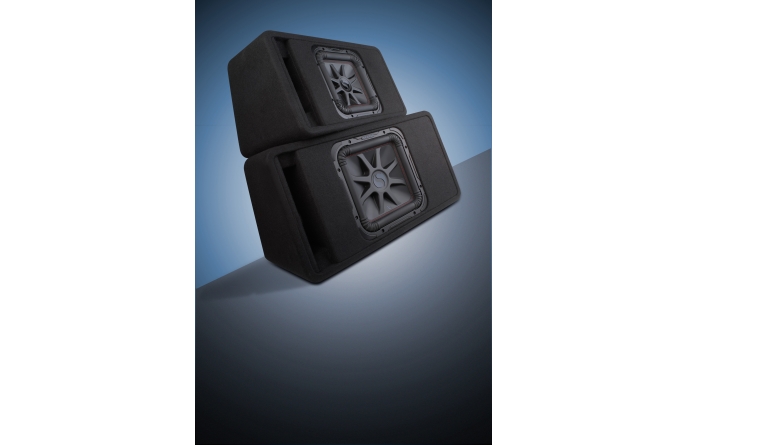 Serientest: Kicker VL7R102, Kicker VL7R122, Bild 1 Car-Hifi Subwoofer Gehäuse Kicker VL7R102, Kicker VL7R122 im Test , Bild 1