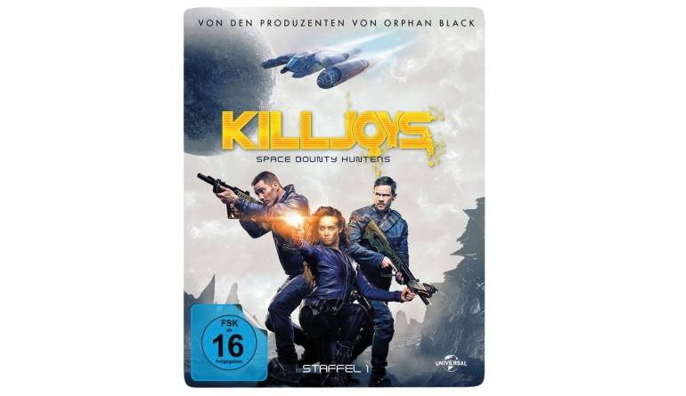 Killjoys – Space Bounty Hunters S1: Killjoys – Space Bounty Hunters S1 (Edel), Bild 1 Blu-ray Film Killjoys – Space Bounty Hunters S1 (Edel) im Test, Bild 1