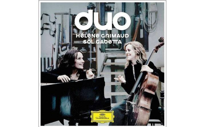 Komponist: Diverse / Interpretinnen: Hélène Grimaud und Sol Gabetta - DUO: Komponist: Diverse / Interpretinnen: Hélène Grimaud und Sol Gabetta - DUO (Deutsche Grammophon), Bild 1 Schallplatte Komponist: Diverse / Interpretinnen: Hélène Grimaud und Sol Gabetta - DUO (Deutsche Grammophon) im Test, Bild 1
