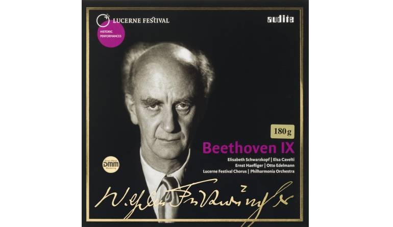 Komponist: Ludwig van Beethoven · Interpret: Elisabeth Schwarzkopf, Elsa Cavelti, Ernst Heaf- liger, Otto Edelmann, Luzerner Festspielchor, Philharmonia Orchestra, Wilhelm Furtwängler - Symphonie IX: Komponist: Ludwig van Beethoven · Interpret: Elisa1 Schallplatte Komponist: Ludwig van Beethoven · Interpret: Elisabeth Schwarzkopf, Elsa Cavelti, Ernst Heaf- liger, Otto Edelmann, Luzerner Festspielchor, Philharmonia Orchestra, Wilhelm Furtwängler - Symphonie IX (Audite) im Test, Bild 1