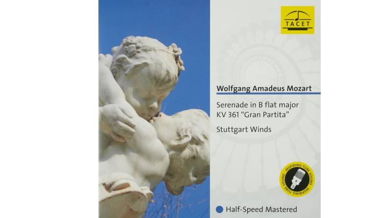 Komponist: Wolfgang Amadeus Mozart / Interpret: Stuttgart Winds - Serenade in B-Dur: Komponist: Wolfgang Amadeus Mozart / Interpret: Stuttgart Winds - Serenade in B-Dur (Tacet), Bild 1 Schallplatte Komponist: Wolfgang Amadeus Mozart / Interpret: Stuttgart Winds - Serenade in B-Dur (Tacet) im Test, Bild 1