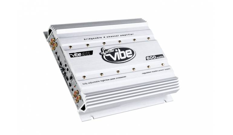 Lanzar VIBE 411, Bild 1 Car-HiFi Endstufe 4-Kanal Lanzar VIBE 411 im Test, Bild 1