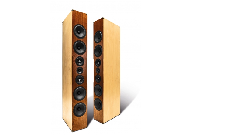 Vollaktive High-End- Standbox mit Wavecor: Lautsprechershop Strassacker Esslinger, Bild 1 Lautsprecherbausätze Lautsprechershop Strassacker Esslinger im Test, Bild 1