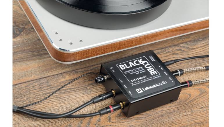 Vorverstärkung: Lehmannaudio Black Cube Statement, Bild 1 Phono Vorstufen Lehmannaudio Black Cube Statement im Test, Bild 1