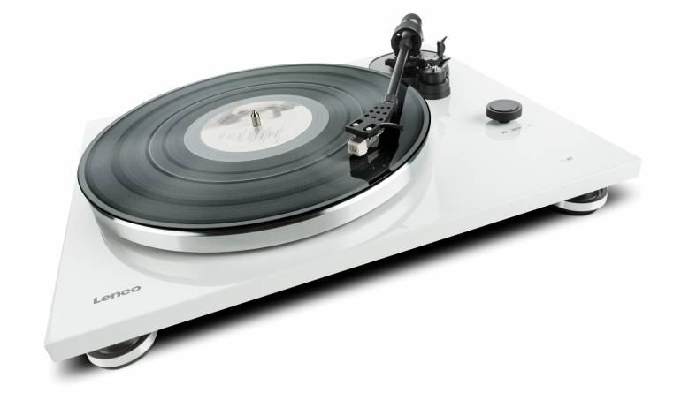 Vinyl goes digital: Lenco L-87WH, Bild 1 Plattenspieler USB Lenco L-87WH im Test, Bild 1