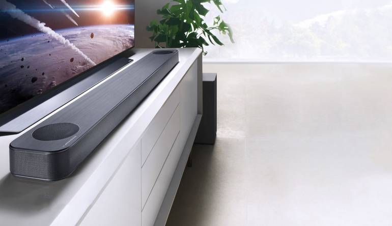 Smarte Soundbar: LG DSN8YG, Bild 1 Soundbar LG DSN8YG im Test, Bild 1