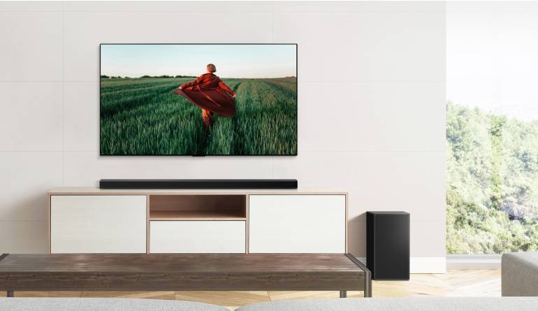 Dolby-Atmos-Soundbar mit Subwoofer: LG DSP8Y, Bild 1 Soundbar LG DSP8Y im Test, Bild 1
