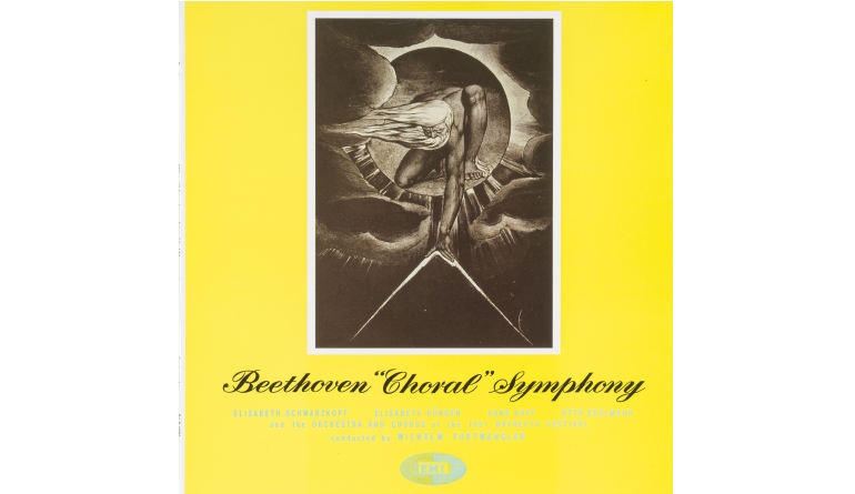 Schallplatte Ludwig van Beethoven · „Choral“ Symphony (9. Symphonie) - Interpreten: Elisabeth Schwarzkopf, Elisabeth Höngen, Hans Hopf, Otto Edelmann · Orchester und Chor der Bayreuther Festspiele 1951 · Dirigent: Wilhelm Furtwängler (EMI / The Electric E1