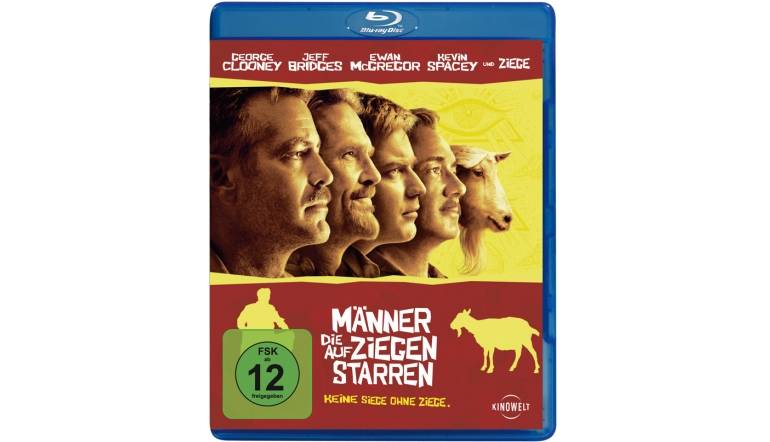 Männer, die auf Ziegen starren: Männer, die auf Ziegen starren (Kinowelt), Bild 1 Blu-ray Film Männer, die auf Ziegen starren (Kinowelt) im Test, Bild 1