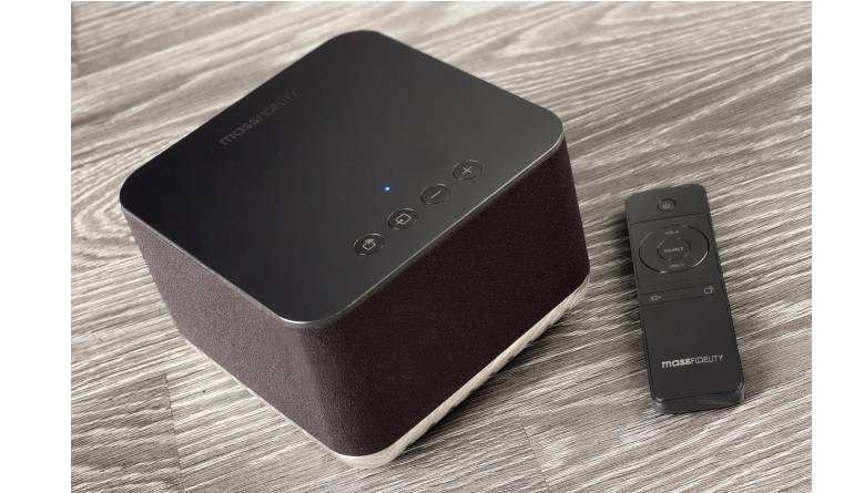 Die Macht der Masse: Mass Fidelity Core, Bild 1 Wireless Music System Mass Fidelity Core im Test, Bild 1