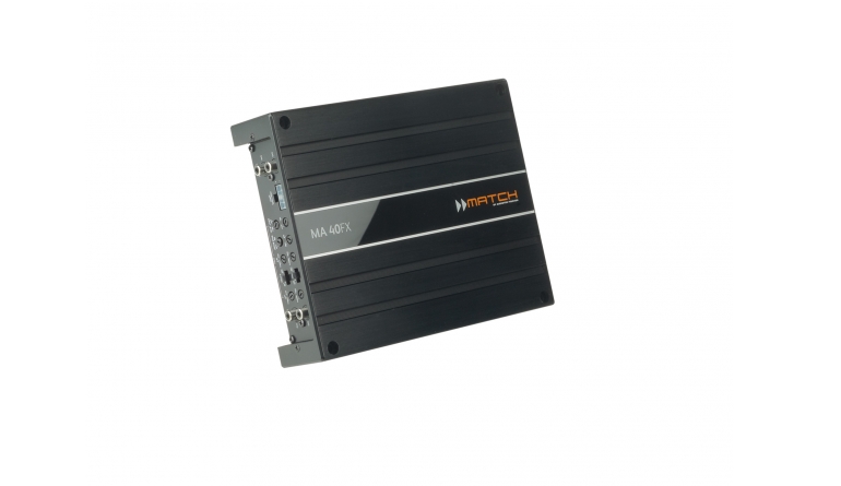 Match MA 40FX, Bild 1 Car-HiFi Endstufe 4-Kanal Match MA 40FX im Test, Bild 1
