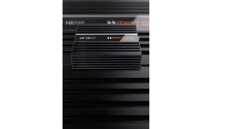 Match UP 10DSP – 10-Kanal-Endstufe mit 11-Kanal-DSP: Match UP 10DSP, Bild 1 In-Car Endstufe Multikanal Match UP 10DSP im Test, Bild 1