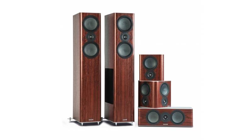Mission QX-5-Set: Wohnraumtauglich dank eingebautem Subwoofer: Mission QX-5-Set, Bild 1 Lautsprecher Surround Mission QX-5-Set im Test, Bild 1