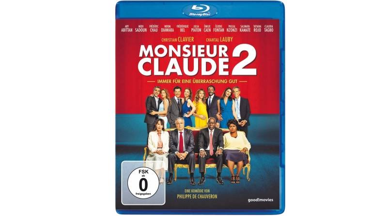 Monsieur Claude 2: Monsieur Claude 2 (Eurovideo), Bild 1 Blu-ray Film Monsieur Claude 2 (Eurovideo) im Test, Bild 1